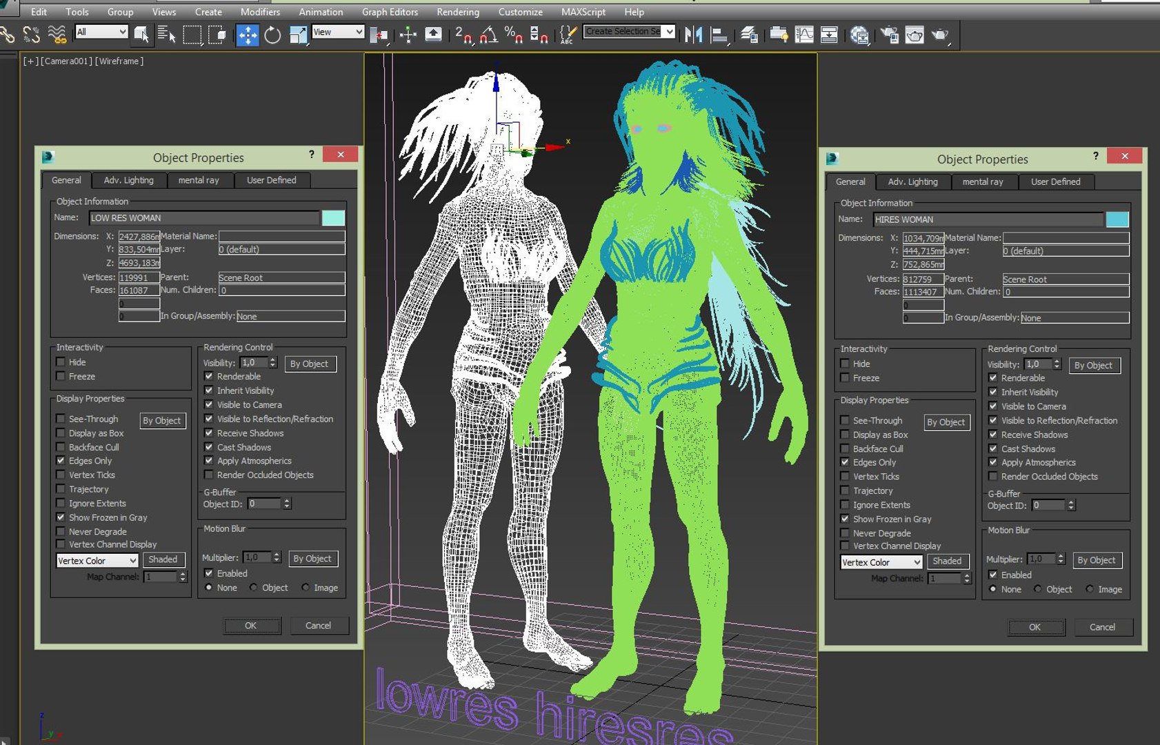 3D Female Werewolf Hedgehog Model - TurboSquid 1519527