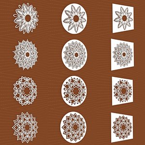 Mandala Frames Vol 30