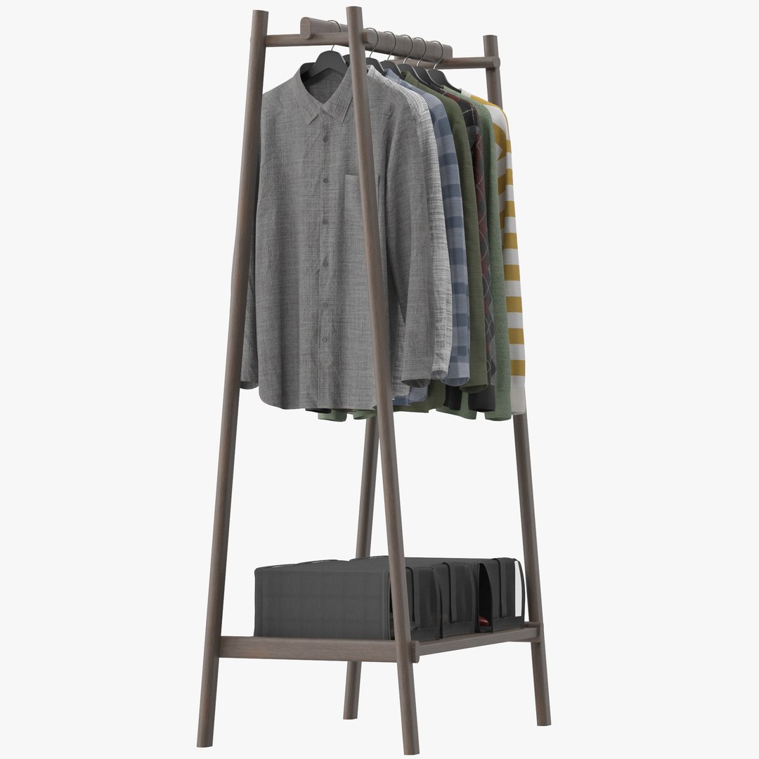 Isola Coat Rack 3D Model - TurboSquid 2330951
