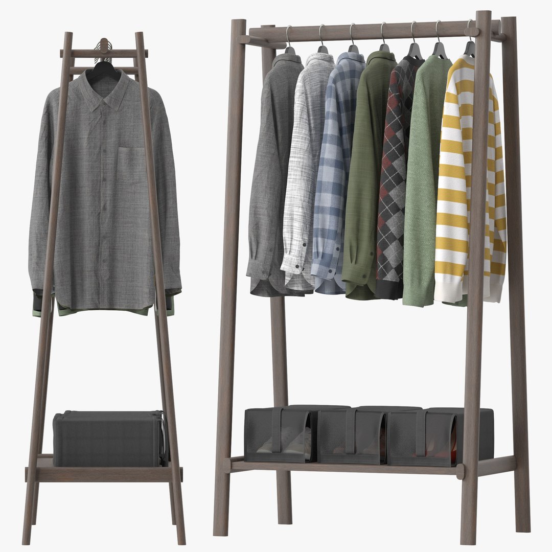 Isola Coat Rack 3D Model - TurboSquid 2330951