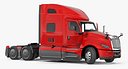 International LT625 Heavy Duty Truck Rigged 3D Model