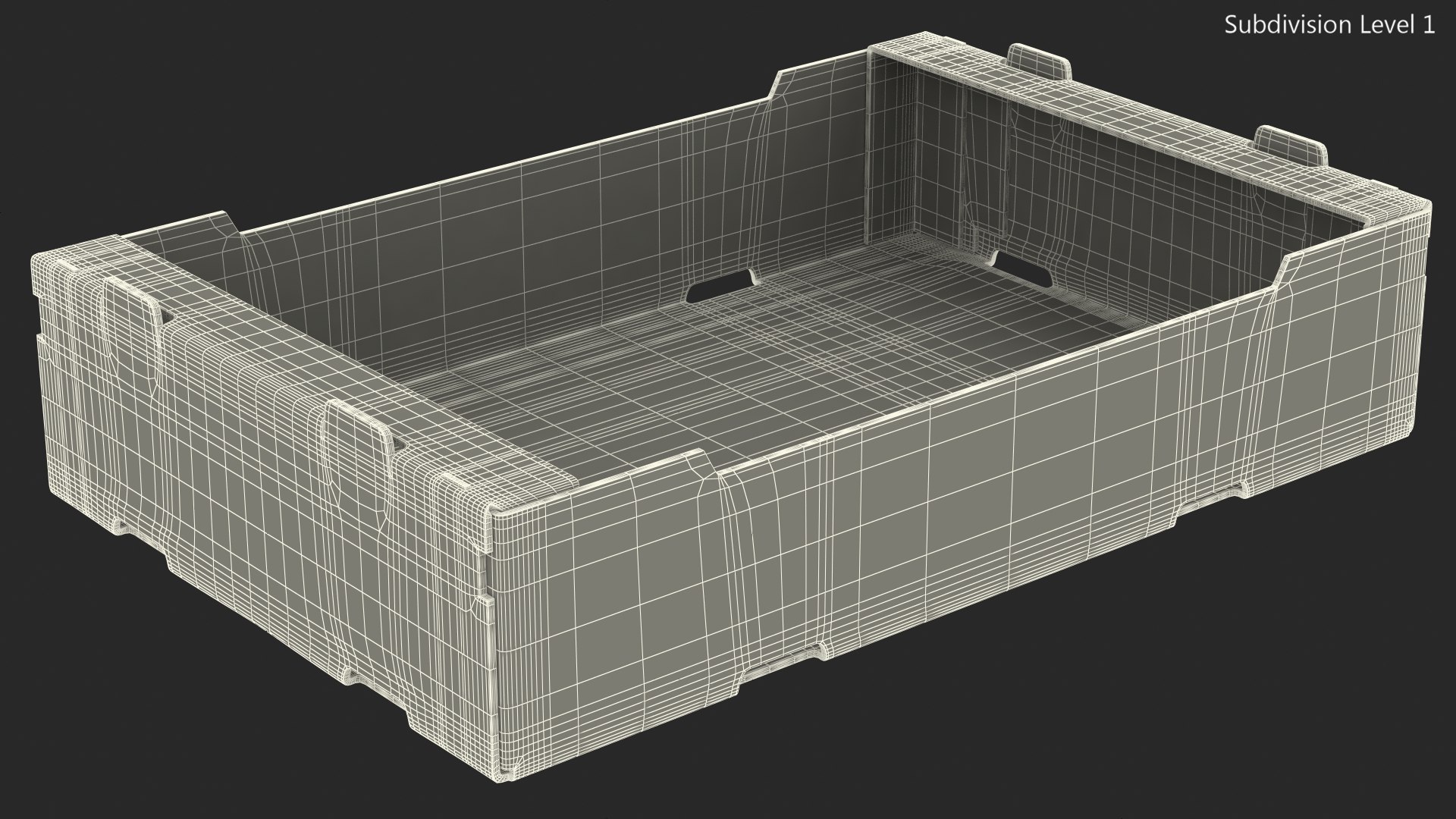 Stackable Corrugated Cardboard Fruit Tray Black 3D model https://p.turbosquid.com/ts-thumb/pJ/u1OqMr/u4/stackablecorrugatedcardboardfruittrayblack3dmodel016/jpg/1631859221/1920x1080/fit_q87/72779ae8d0bd66d16334b59db667d1fa7a3c45fa/stackablecorrugatedcardboardfruittrayblack3dmodel016.jpg