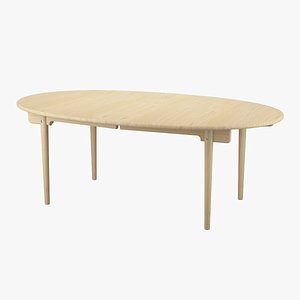 3d table hans j wegner model