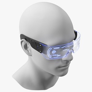 Party Cyberpunk Shades Blue