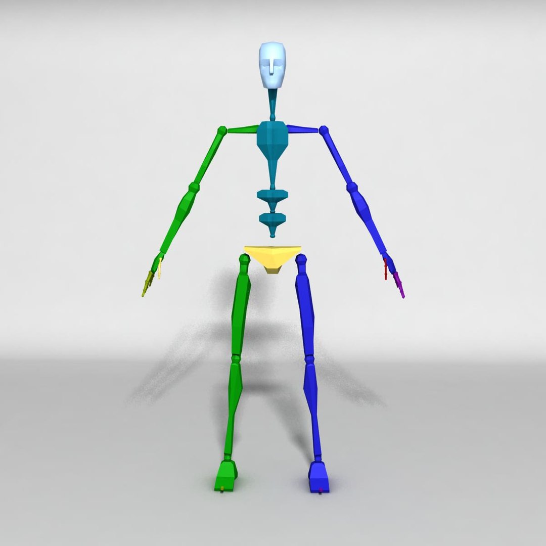 Casual Black Male Rigging Model - TurboSquid 1538796