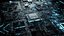 C4D Octane CPU chip core capacitance Scifi Circuit board 3D model
