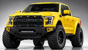 Ford F-150 Raptor Performance 3D Model 3D