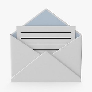 White Envelope - Open