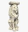 lion sculpture 3D