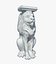 lion sculpture 3D
