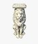 lion sculpture 3D