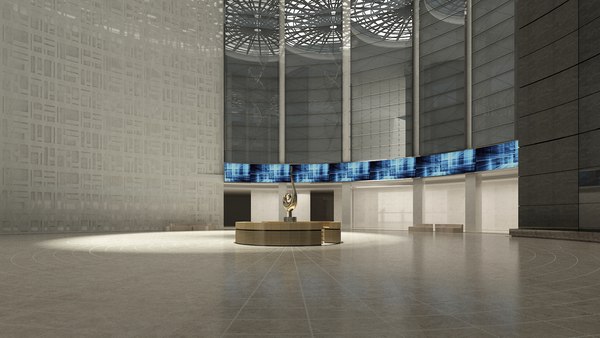 3D model hall interior - TurboSquid 1697492