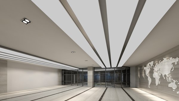 3D model hall interior - TurboSquid 1697492
