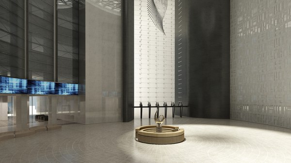 3D model hall interior - TurboSquid 1697492