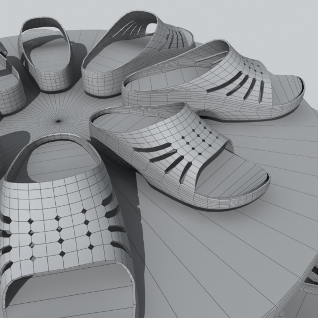 3ds shoe rack