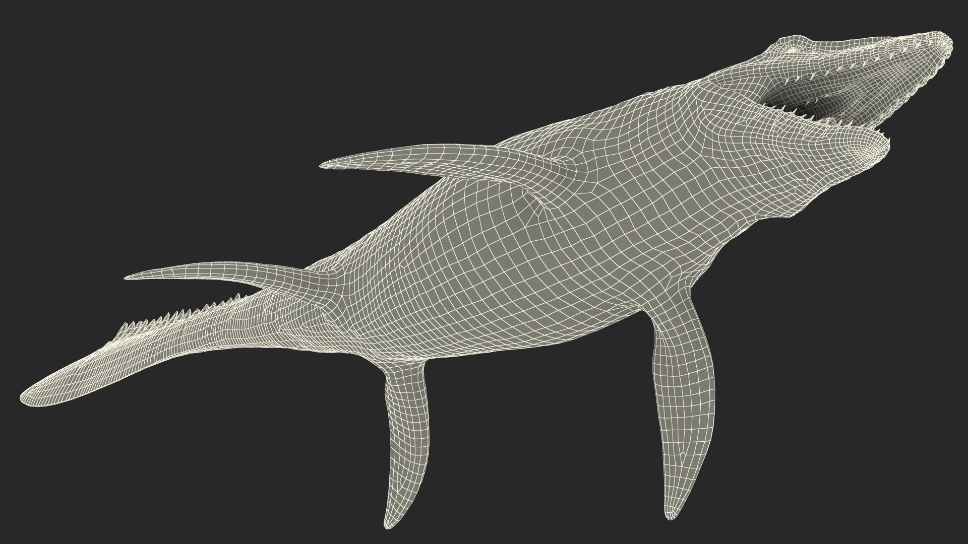 3D Mosasaurus Rigged for Cinema 4D model - TurboSquid 1942087