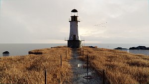 Lighthouse Scene
