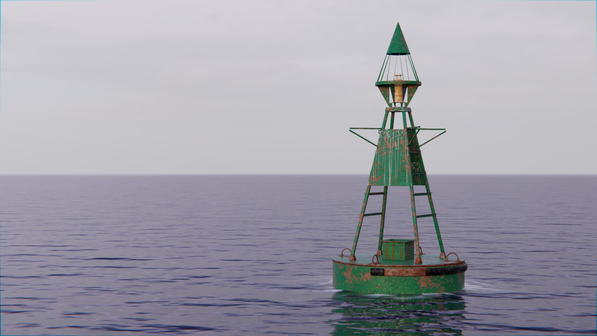 3D Model Lighthouse Scene - TurboSquid 2021949