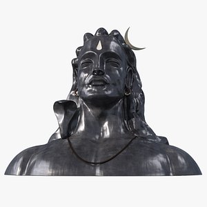 3D Adiyogi Shiva Statue
