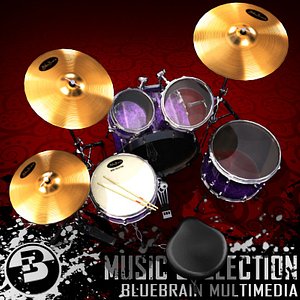 drum kit obj