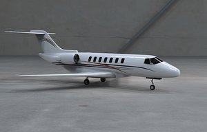 Hawker 4000 3D model