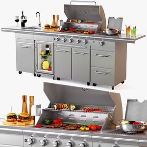 Gas grill BBQ SICILIA kitchen