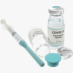 3D vaccine bottle syringe v1