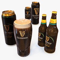 Guinness Black Beer Set