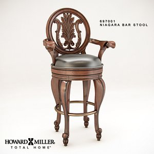3d howard niagara bar stool model