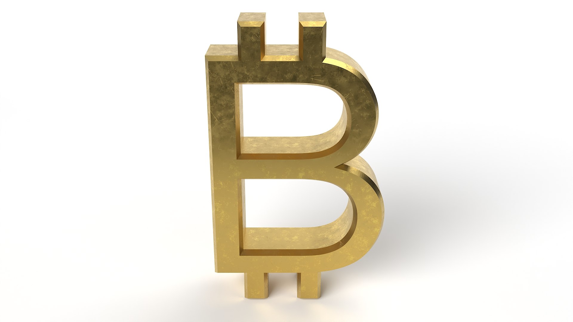 3D Model Bitcoin Logo 01 - TurboSquid 1906680