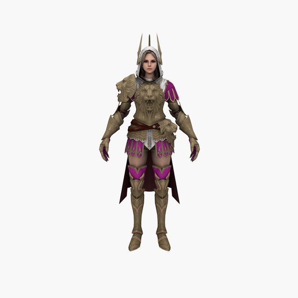 3D модель Hero Sharon - TurboSquid 2075412