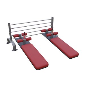 3D Press trainer GYM model