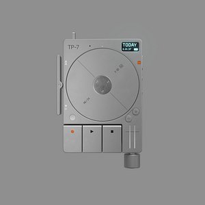 3D Teenage Engineering TP-7 model