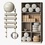 Espace de rangement pour accessoires de yoga