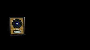 speaker produces a sound wave