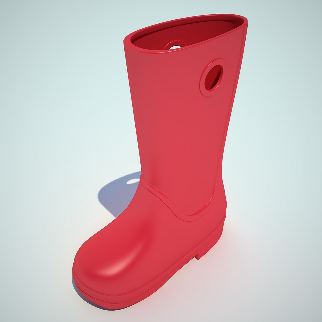 3d crocs rain boot model https://p.turbosquid.com/ts-thumb/pK/oyhsP5/0NWfGqFK/crocsrainboot01_05/jpg/1387307999/1920x1080/fit_q87/0772cdac5f9b21d79280824ffc49ff7f8b863f2c/crocsrainboot01_05.jpg