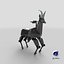 Ridable Goat Robot Black