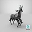 Ridable Goat Robot Black