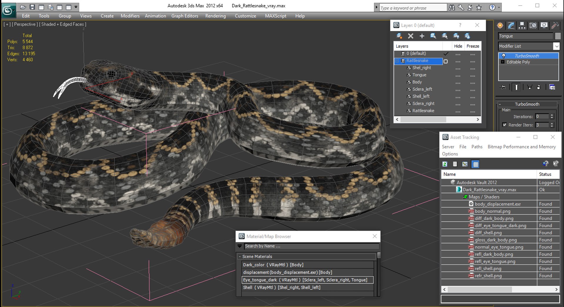 dark rattlesnake snake rattle 3D model https://p.turbosquid.com/ts-thumb/pK/uk2m3W/oZiLlMgb/darkrattlesnake3dsmodel019/jpg/1555467056/1920x1080/fit_q87/6399092641cf88e86d93ffa17148eb7e024c8dcb/darkrattlesnake3dsmodel019.jpg