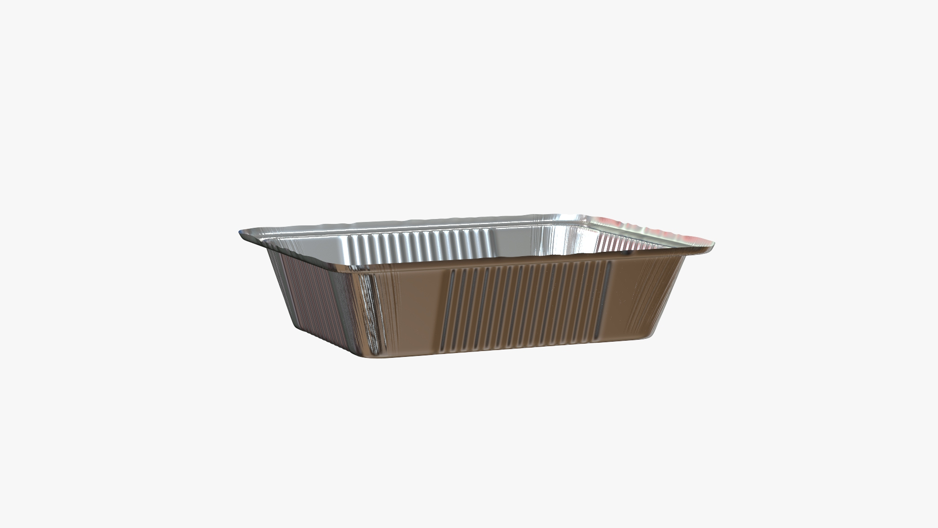 Disposable Aluminium Foil Baking Pan 3D model - TurboSquid 1997506