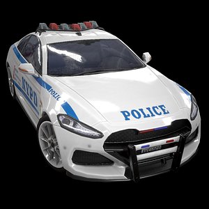 3D sport coupe nypd 2019 model