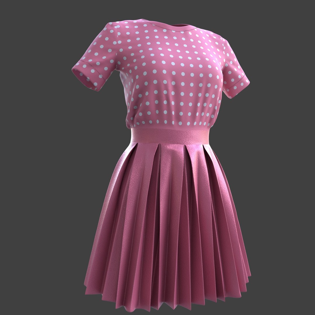 dress skirt pleated 3D model https://p.turbosquid.com/ts-thumb/pL/9tmIbJ/BHihCyEg/untitled5/jpg/1552176028/1920x1080/fit_q87/fdfd6b271b54321dfff01a2cf6e68839ac558915/untitled5.jpg