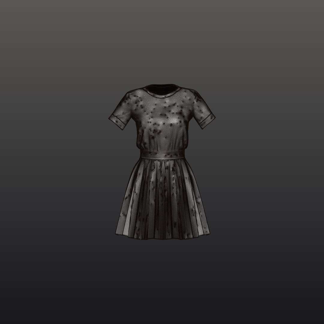 dress skirt pleated 3D model https://p.turbosquid.com/ts-thumb/pL/9tmIbJ/fKCysIow/wireframe/jpg/1552176956/1920x1080/fit_q87/c1cd8872a7a2c64aa697a71a9d06590c8b423e27/wireframe.jpg