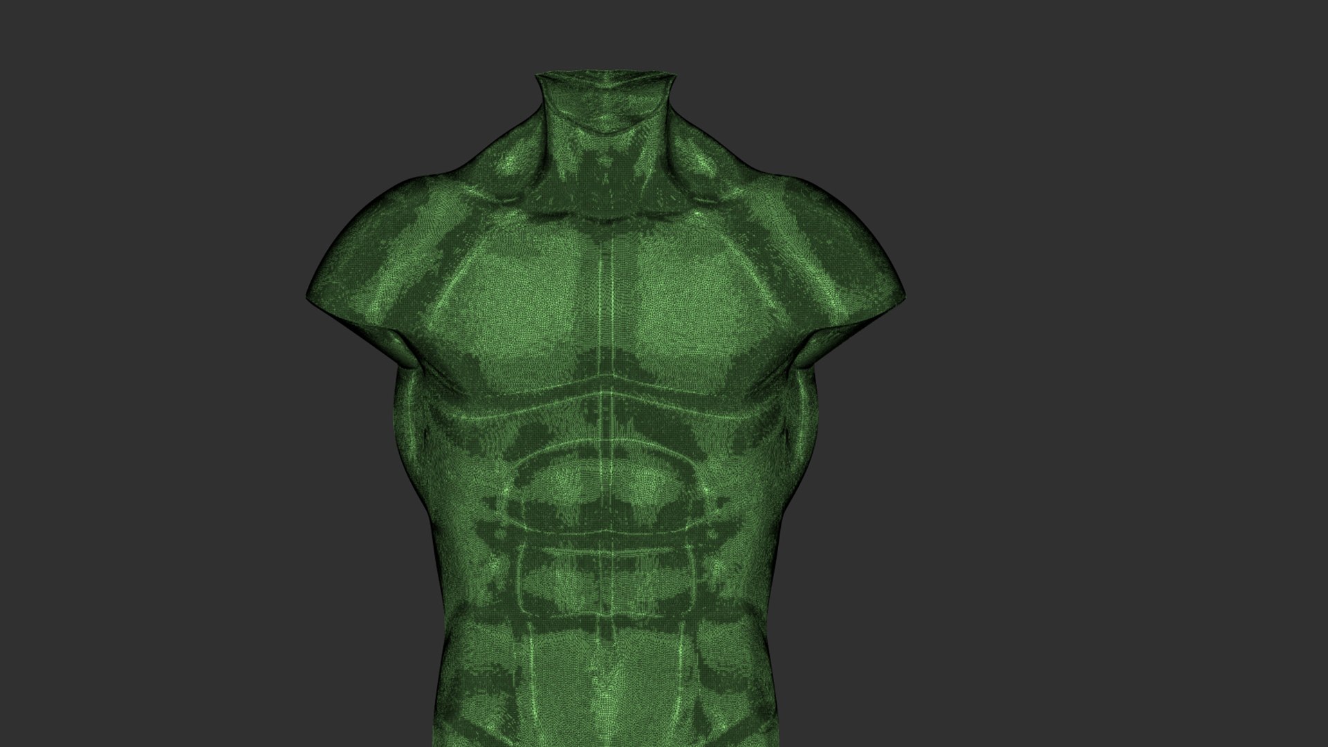 3D Male Torso - TurboSquid 1720414