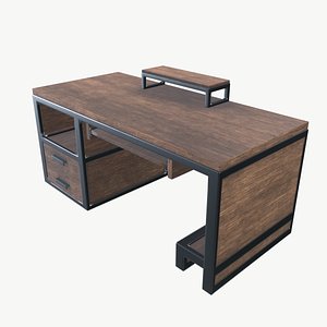 Computer Desk 3D model
