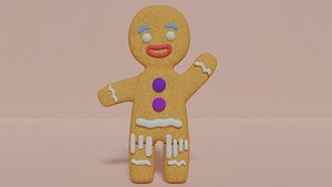 gingerbread shrek biscoito filme model