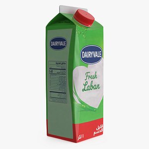 Cultured Milk Drink 1L with Red Screw Cap Green