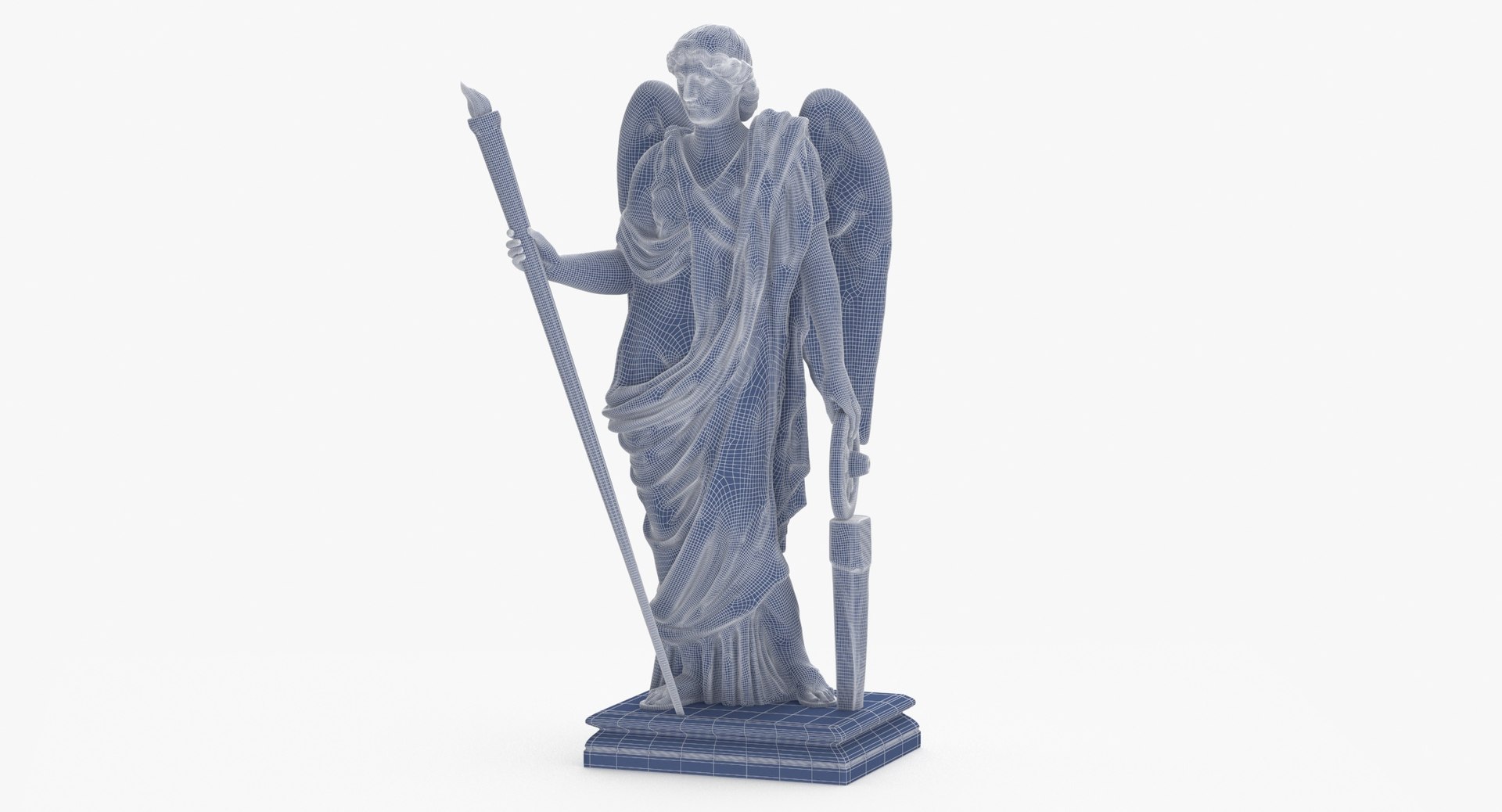 3D Roman Nemesis Statue model - TurboSquid 2178849