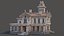 old abandoned american house interior 3D model