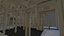 old abandoned american house interior 3D model